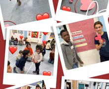 Red and White Photographic Valentines Day Collage Instagram Story